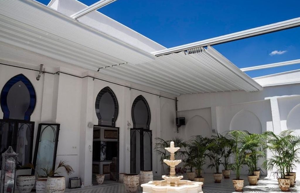Fabric Pergola